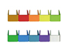 <emptyMipro RH-87 Multi-colored ID Clips >